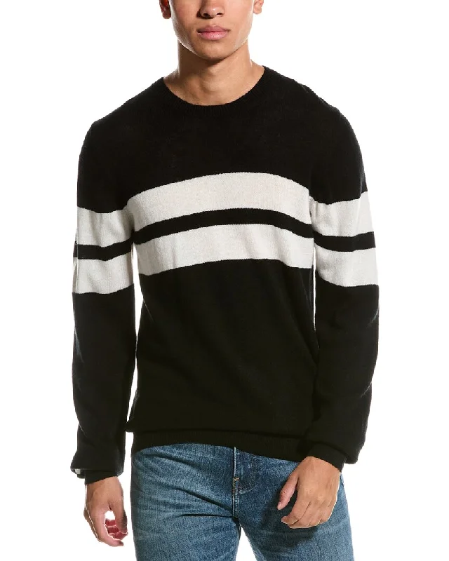 Get ready for your next season with amazing savings on all clothing. Brodie Cashmere Wool & Cashmere-Blend Dual Stripe Crewneck Sweater Get ready for your next season with amazing savings on all clothing. Brodie Cashmere Wool & Cashmere-Blend Dual Stripe Crewneck Sweater