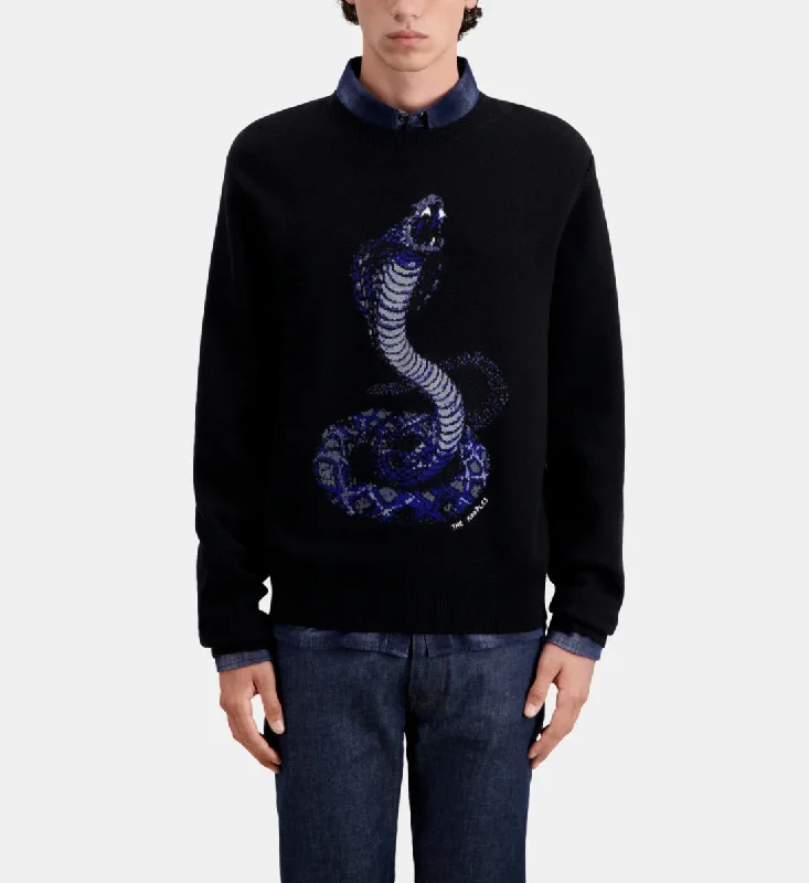 Shop the latest trends in men's clothing at unbeatable prices. Cobra Sweater In Wool Blend Shop the latest trends in men's clothing at unbeatable prices. Cobra Sweater In Wool Blend