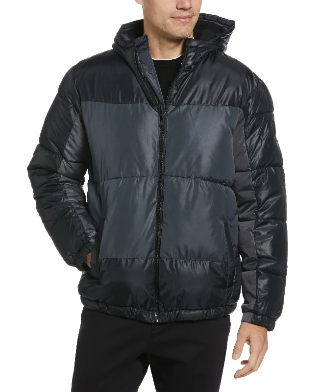 Shop the latest trends in men's clothing at unbeatable prices. Colorblock Hooded Puffer Jacket Shop the latest trends in men's clothing at unbeatable prices. Colorblock Hooded Puffer Jacket