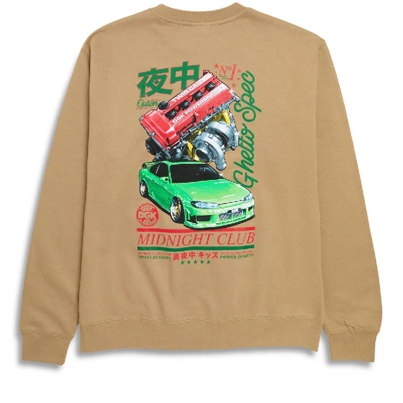 Save on stylish, high-quality clothing for every occasion – DGK Skateboards Only Option Fleece Sweater - Sandstone Save on stylish, high-quality clothing for every occasion – DGK Skateboards Only Option Fleece Sweater - Sandstone
