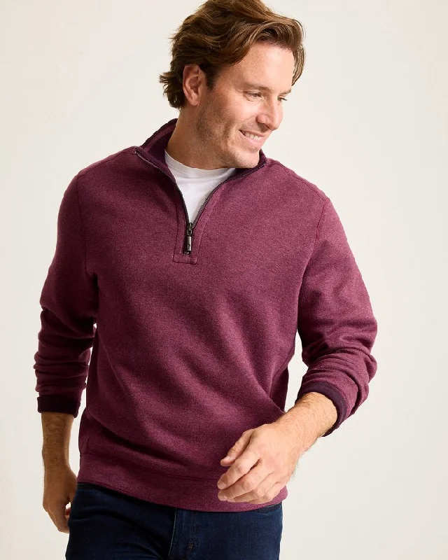 Men’s wardrobe essentials now at unbeatable prices. Flip Coast Reversible Half-Zip Sweatshirt - Rum Berry Heather Men’s wardrobe essentials now at unbeatable prices. Flip Coast Reversible Half-Zip Sweatshirt - Rum Berry Heather