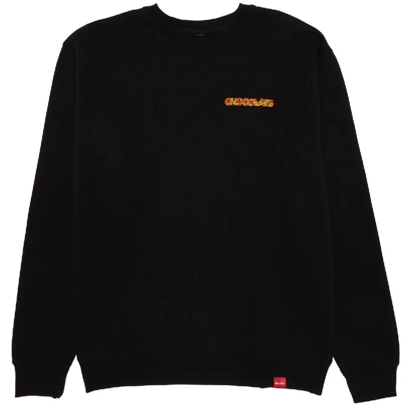 Shop trendy clothing at amazing prices – exclusive deals! Chocolate Parliament Fleece Crewneck Sweater - Black Shop trendy clothing at amazing prices – exclusive deals! Chocolate Parliament Fleece Crewneck Sweater - Black