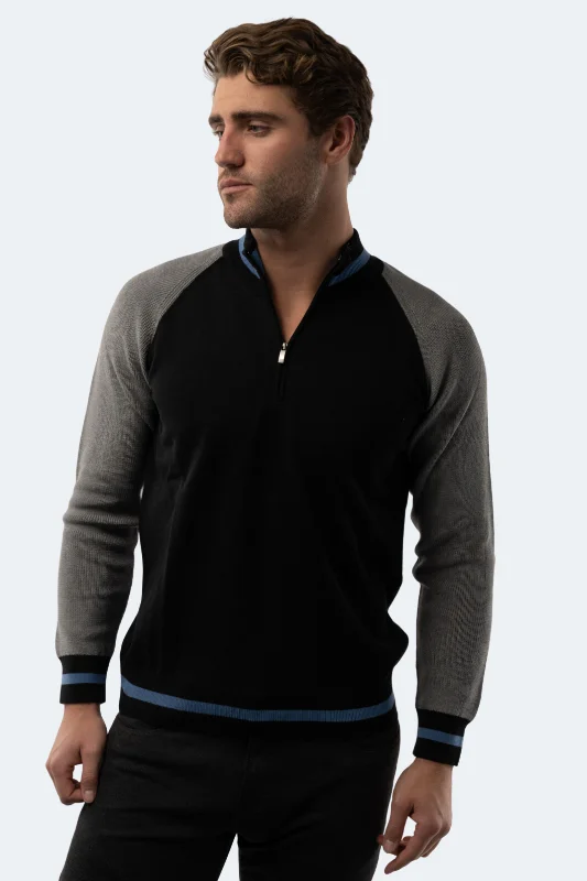 Special offers on the latest clothing collections – Don’t miss out! Grey-Black Quarter Zip Special offers on the latest clothing collections – Don’t miss out! Grey-Black Quarter Zip