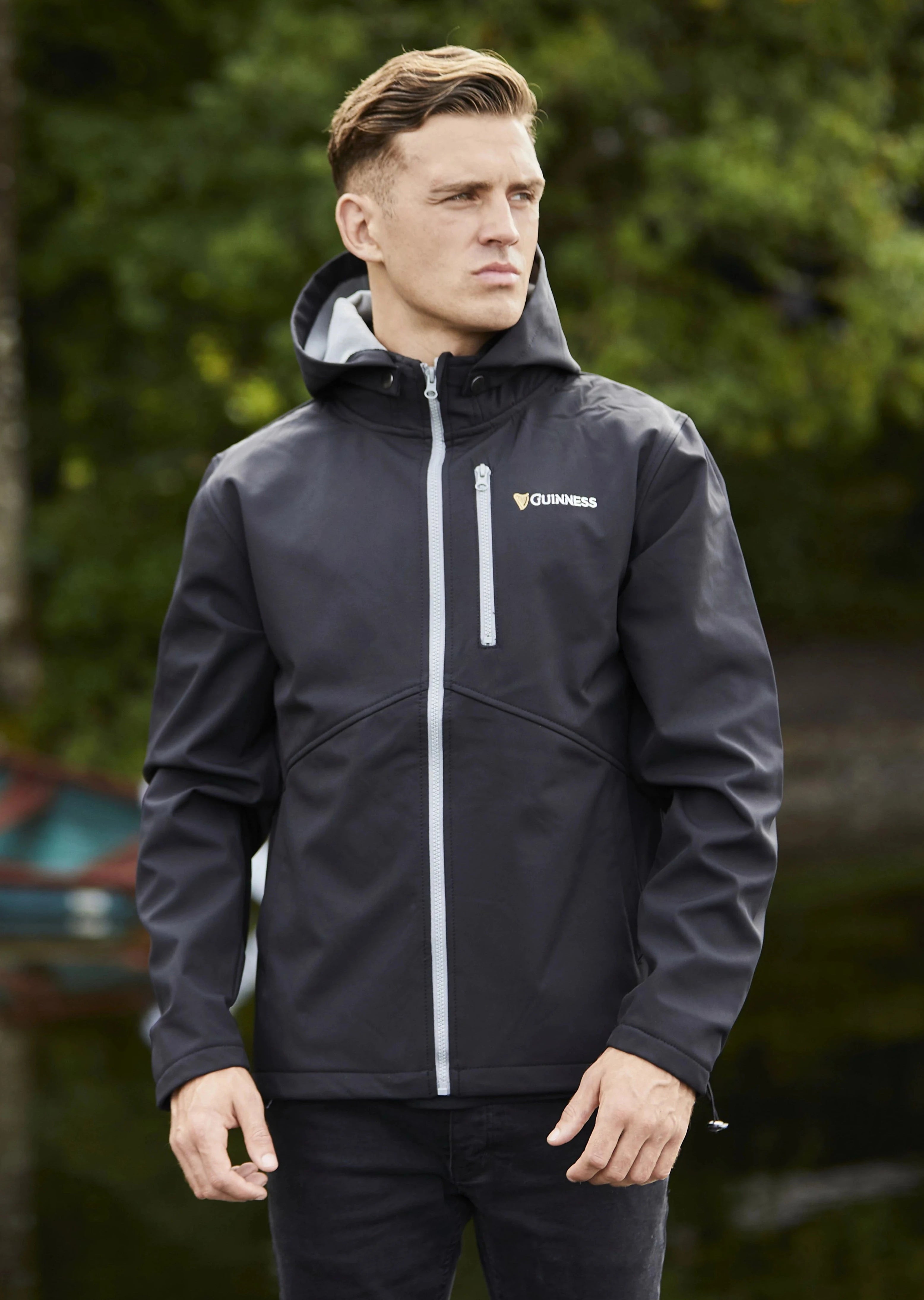 Save big on men’s casual wear – today only! Guinness Men's Harp Softshell Full Zip Jacket Save big on men’s casual wear – today only! Guinness Men's Harp Softshell Full Zip Jacket