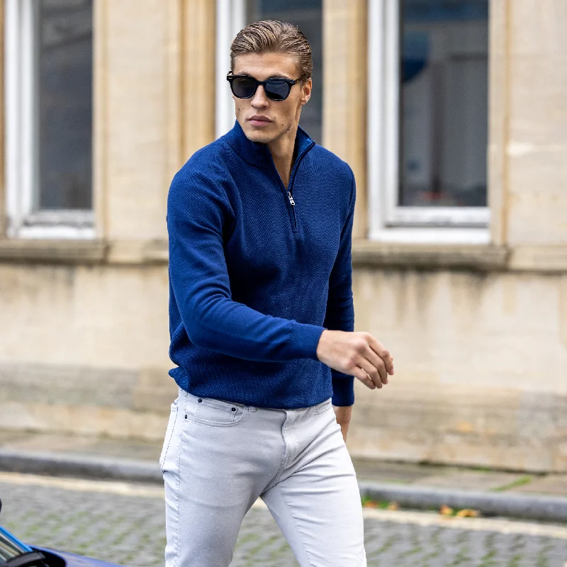 Shop the latest men's clothing trends at a fraction of the price. Ink Vineyard Waffle Knit Quarter Zip Sweater Shop the latest men's clothing trends at a fraction of the price. Ink Vineyard Waffle Knit Quarter Zip Sweater