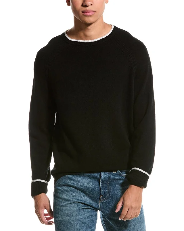 Exclusive offers on the latest clothing styles for men . Magaschoni Tipped Cashmere Crewneck Sweater Exclusive offers on the latest clothing styles for men . Magaschoni Tipped Cashmere Crewneck Sweater