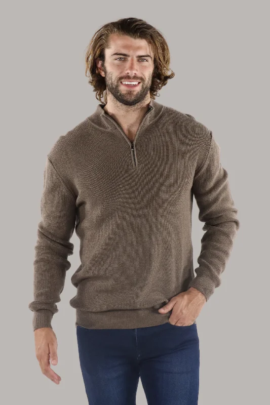 Shop online now for exclusive savings on men’s  clothing.  Melange Mink Quarter Zip