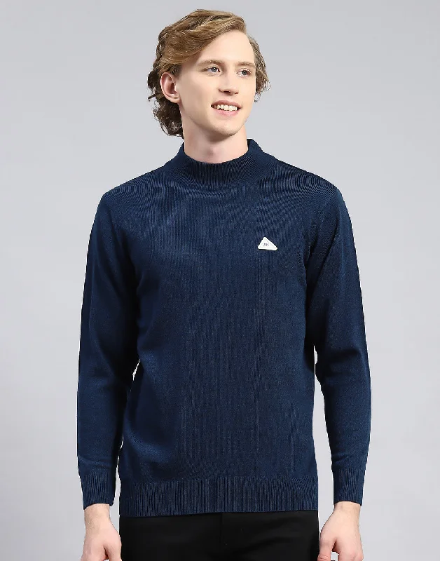 Get ready for your next season with amazing savings on all clothing. Men Blue Solid Turtle Neck Full Sleeve Pullover Get ready for your next season with amazing savings on all clothing. Men Blue Solid Turtle Neck Full Sleeve Pullover