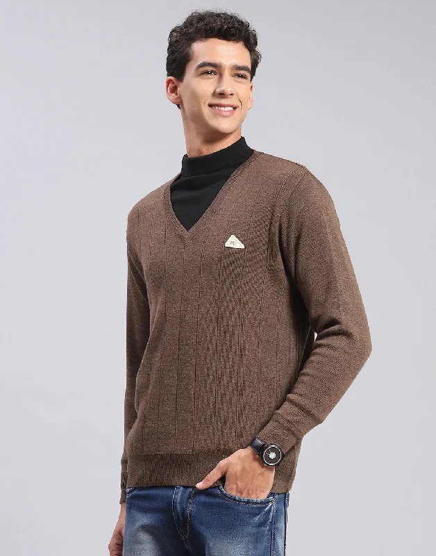 Huge savings on all categories of clothing – Shop our seasonal sale. Men Brown Solid V Neck Full Sleeve Pullover Huge savings on all categories of clothing – Shop our seasonal sale. Men Brown Solid V Neck Full Sleeve Pullover