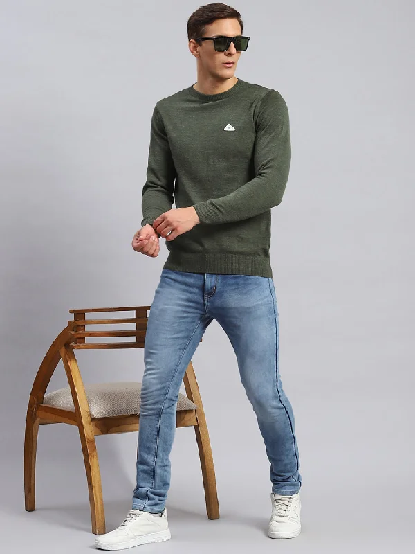 Shop the best in men’s fashion for less – limited-time sale! Men Green Solid Wool blend Pullover Shop the best in men’s fashion for less – limited-time sale! Men Green Solid Wool blend Pullover