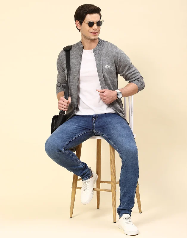 Shop the best fashion at prices you can’t beat. Men Grey Solid Stand Collar Full Sleeve Pullover Shop the best fashion at prices you can’t beat. Men Grey Solid Stand Collar Full Sleeve Pullover