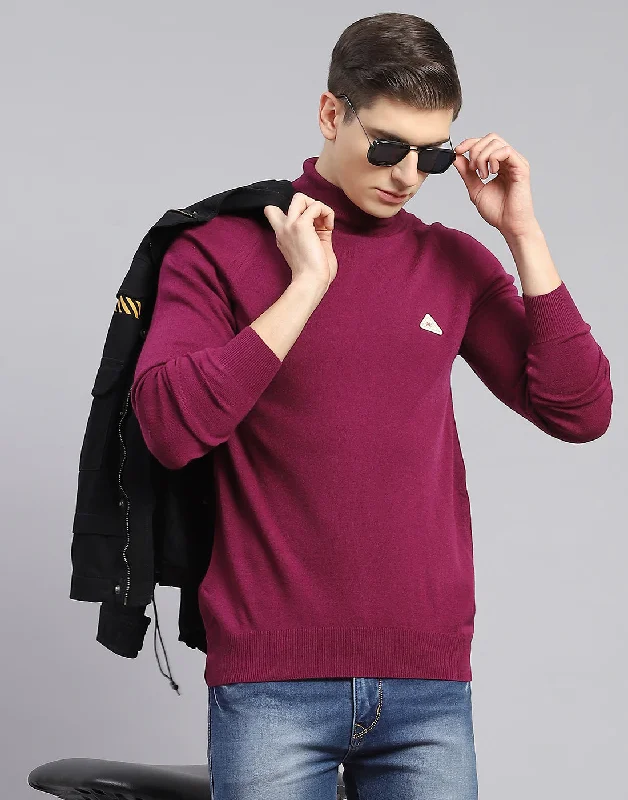 Shop exclusive offers on men’sapparel Men Maroon Solid High Neck Full Sleeve Pullover Shop exclusive offers on men’sapparel Men Maroon Solid High Neck Full Sleeve Pullover