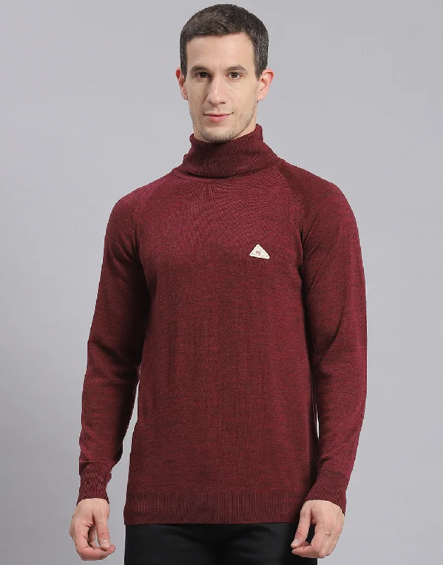 Shop stylish, comfortable men’s clothing at discounted prices. Men Maroon Solid High Neck Full Sleeve Pullover Shop stylish, comfortable men’s clothing at discounted prices. Men Maroon Solid High Neck Full Sleeve Pullover