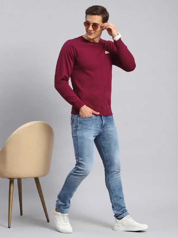 Shop men’s fashion at discount prices and save up to 70%! Men Maroon Solid Wool blend Pullover Shop men’s fashion at discount prices and save up to 70%! Men Maroon Solid Wool blend Pullover