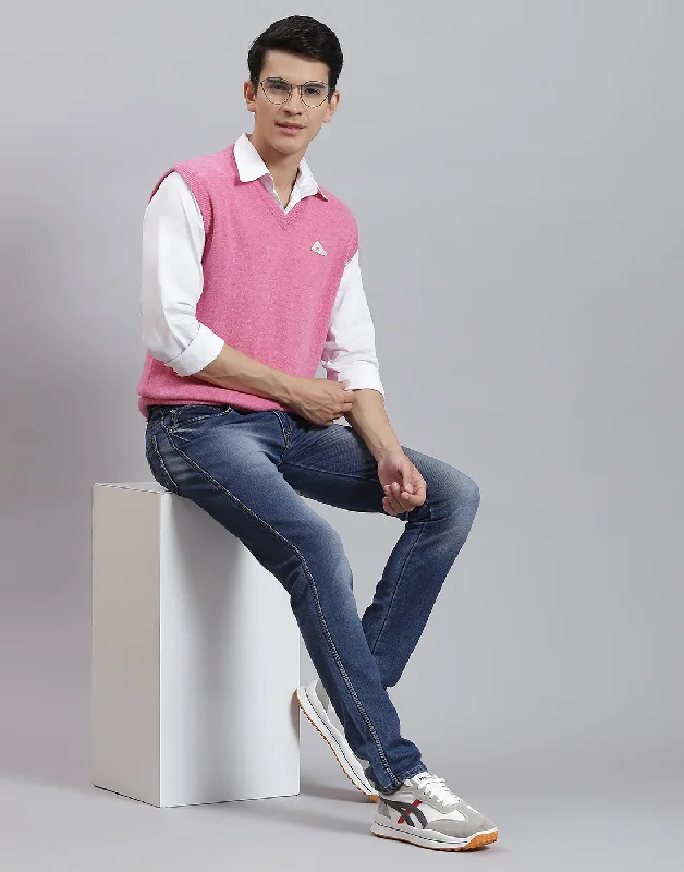 Don’t miss these deals – men’s fashion essentials for less. Men Pink Solid V Neck Sleeveless Sweater Don’t miss these deals – men’s fashion essentials for less. Men Pink Solid V Neck Sleeveless Sweater
