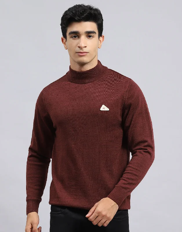 Big discounts on men’s wear – Shop now and save! Men Rust Solid Turtle Neck Full Sleeve Pullover Big discounts on men’s wear – Shop now and save! Men Rust Solid Turtle Neck Full Sleeve Pullover