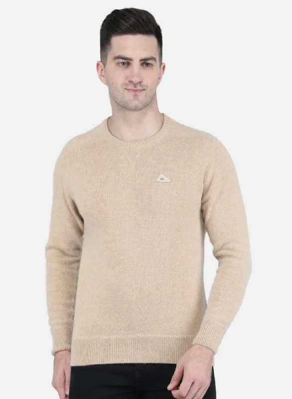 Shop affordable clothing for less – Big discounts online now. Men Beige Solid Pullover Shop affordable clothing for less – Big discounts online now. Men Beige Solid Pullover