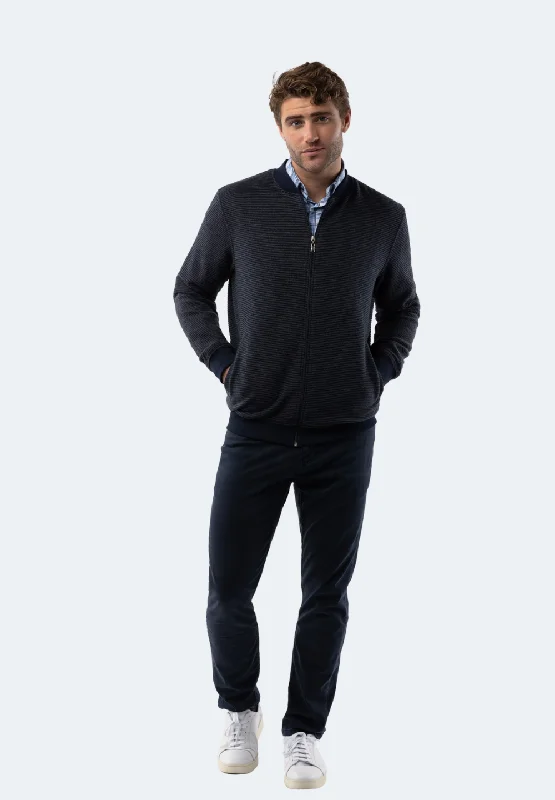 Limited-time offer – Shop top-rated clothing with massive discounts! Navy Waffle Stripe Full Zip Knit Limited-time offer – Shop top-rated clothing with massive discounts! Navy Waffle Stripe Full Zip Knit