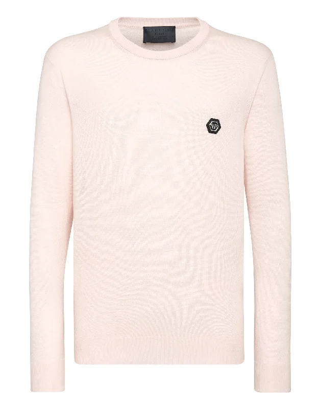 Enjoy exclusive discounts.  Pullover Round Neck LS Iconic Plein