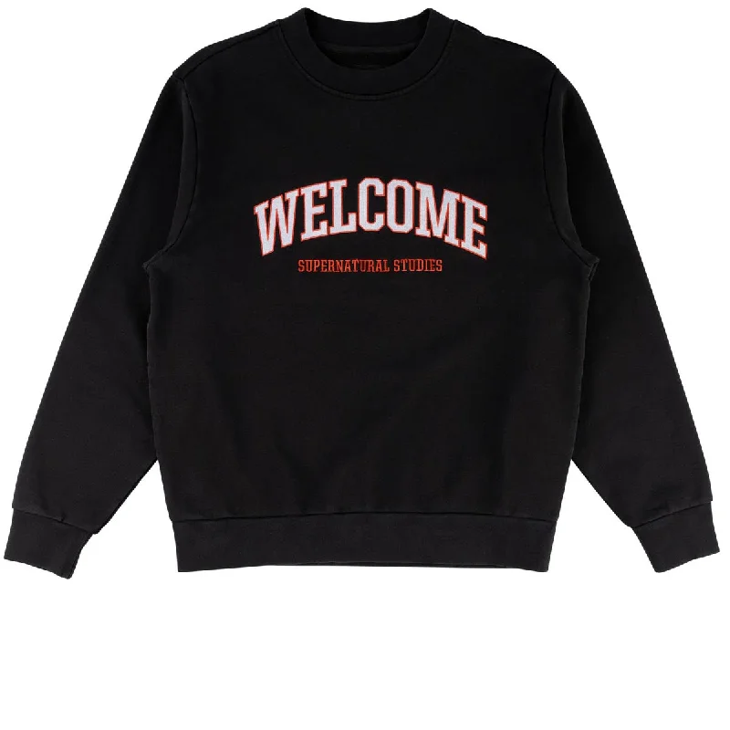 Shop stylish clothing for less – Great deals this week only. Welcome Student Embd Pigment Dyed Crew Sweater - Black Shop stylish clothing for less – Great deals this week only. Welcome Student Embd Pigment Dyed Crew Sweater - Black