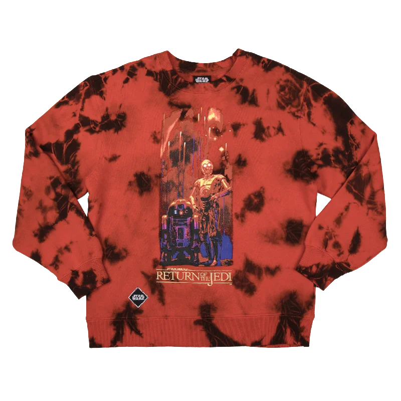 Shop now and save up to 40% on men’s wardrobe essentials. C-3PO & R2-D2 Black & Red Crew Sweatshirt Shop now and save up to 40% on men’s wardrobe essentials. C-3PO & R2-D2 Black & Red Crew Sweatshirt