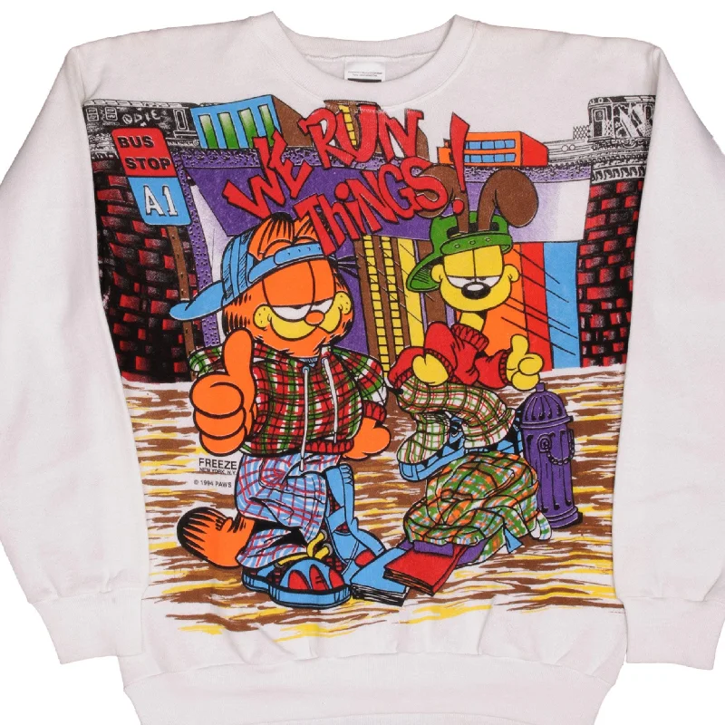 End-of-season sale – men’s clothing essentials up to 60% off! VINTAGE ALL OVER PRINT GARFIELD BY FREEZE NEW YORK SWEATSHIRT 1994 SIZE LARGE End-of-season sale – men’s clothing essentials up to 60% off! VINTAGE ALL OVER PRINT GARFIELD BY FREEZE NEW YORK SWEATSHIRT 1994 SIZE LARGE