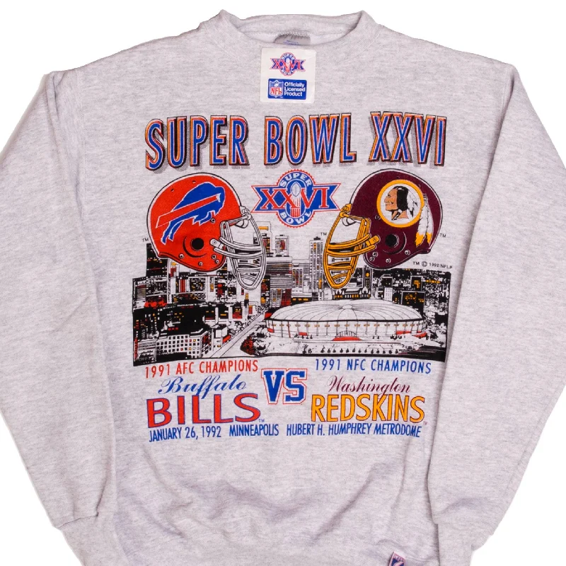 Clearance sale – shop men's clothing at discounted prices! VINTAGE NFL SUPER BOWL BILLS VS REDSKINS SWEATSHIRT 1992 MEDIUM MADE USA DS Clearance sale – shop men's clothing at discounted prices! VINTAGE NFL SUPER BOWL BILLS VS REDSKINS SWEATSHIRT 1992 MEDIUM MADE USA DS