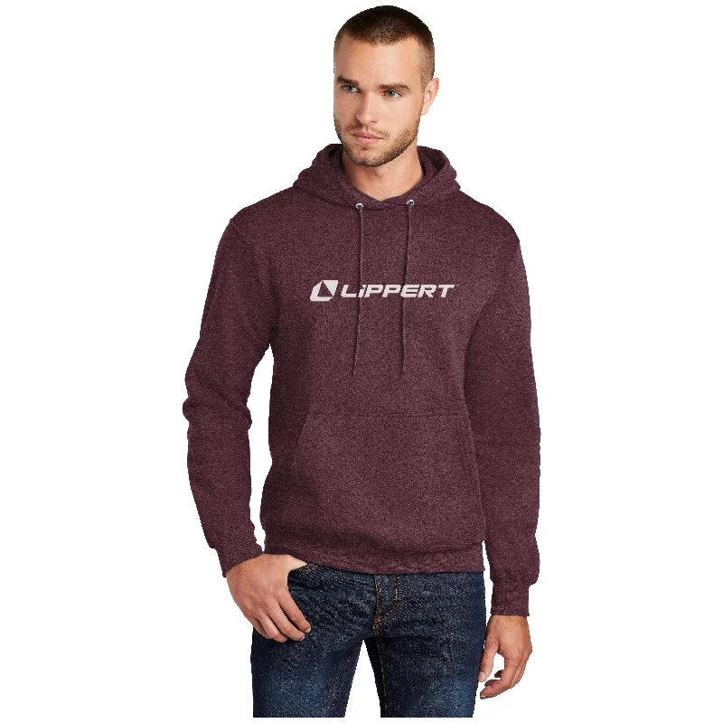 Limited-time discounts on clothing you’ll love   Hoodie - Heathered Maroon