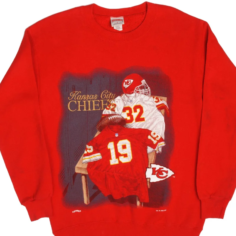 Shop now for fresh styles at discounted prices. VINTAGE NFL KANSAS CITY CHIEFS SWEATSHIRT SIZE MEDIUM 1994 MADE IN USA Shop now for fresh styles at discounted prices. VINTAGE NFL KANSAS CITY CHIEFS SWEATSHIRT SIZE MEDIUM 1994 MADE IN USA