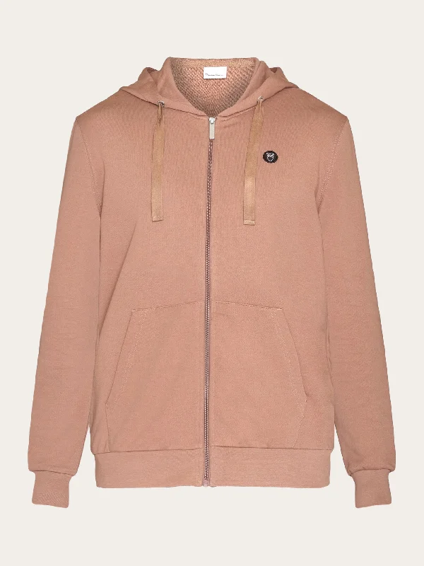 Flash sale: Men’s clothing essentials at irresistible prices! Zip hood kangaroo badge sweat - Chocolate Malt Flash sale: Men’s clothing essentials at irresistible prices! Zip hood kangaroo badge sweat - Chocolate Malt