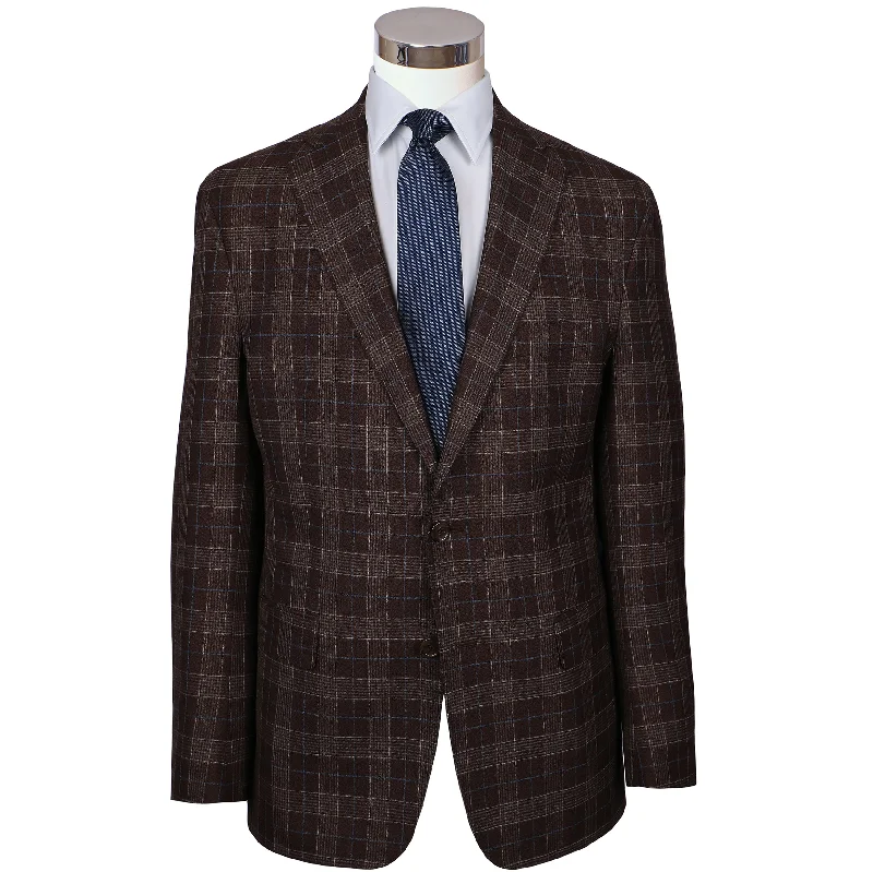 – Shop trendy clothing now.  Audubon Brown/Blue Plaid Sport Coat
