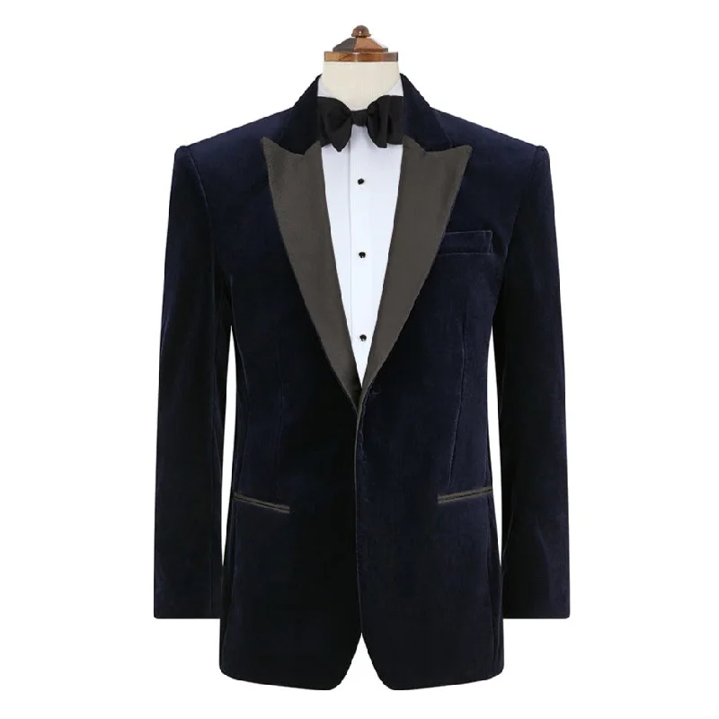 Men’s fashion sale – new deals added every day!  Bailey Navy Velvet Jacket