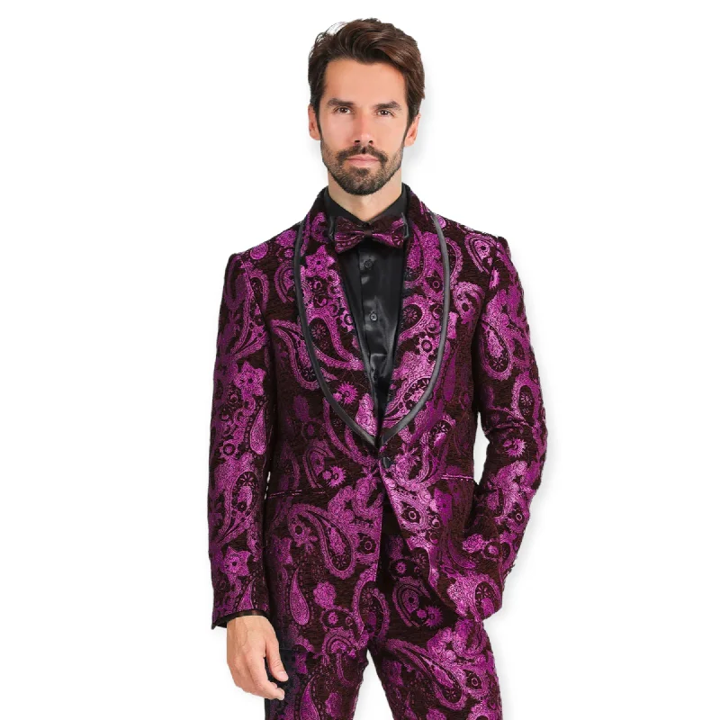 Upgrade your wardrobe with stylish men's apparel – now on sale! BARABAS: Luscious Paisley Blazer 2BL3101 Upgrade your wardrobe with stylish men's apparel – now on sale! BARABAS: Luscious Paisley Blazer 2BL3101