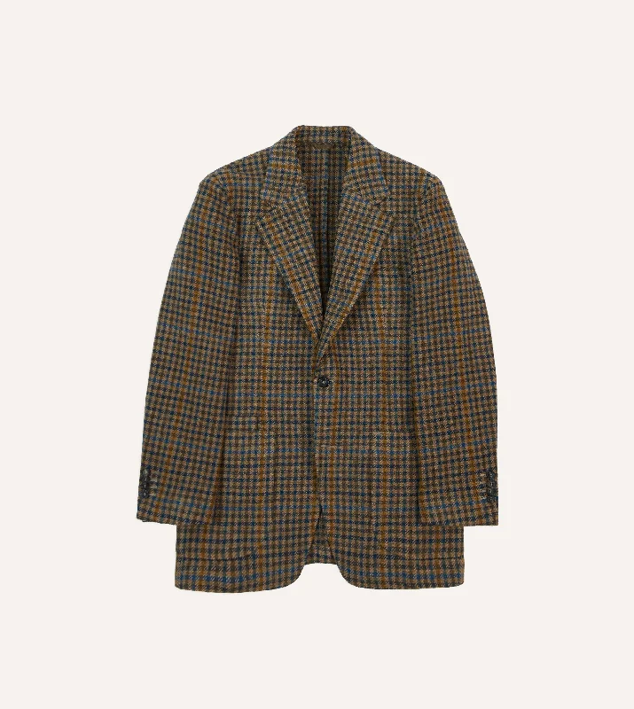 New season, new deals – shop men's clothing now!  Blue Gun Club Check Tweed Blazer