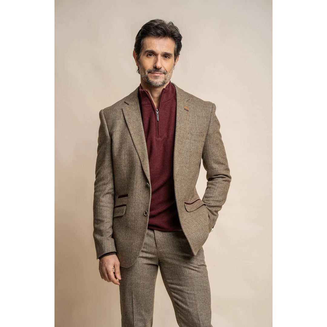 Exclusive deals on men’s fashion – Shop now and save big! Gaston - Men's Tweed Olive Check Blazer Exclusive deals on men’s fashion – Shop now and save big! Gaston - Men's Tweed Olive Check Blazer