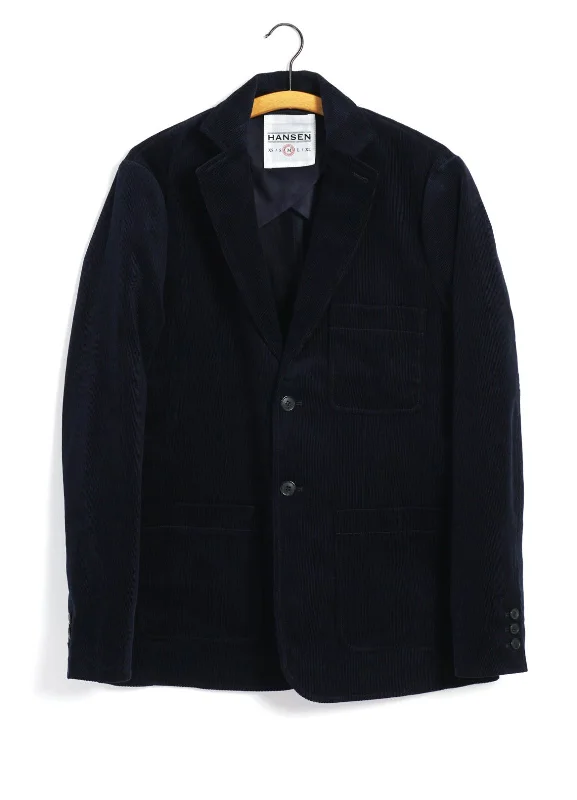 Upgrade your wardrobe with stylish men's apparel – now on sale!  CHRIS | Classic Two Button Blazer | Fluid Navy