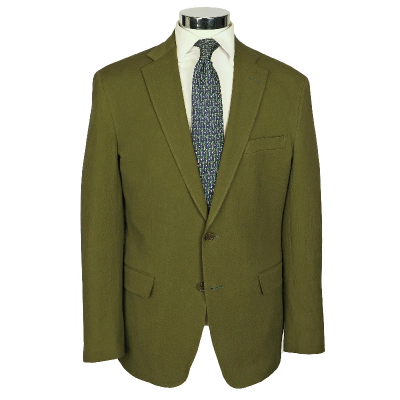 Flash discounts on men’s clothing – Don’t miss out! Cocktail Olive Seersucker Sport Coat Flash discounts on men’s clothing – Don’t miss out! Cocktail Olive Seersucker Sport Coat