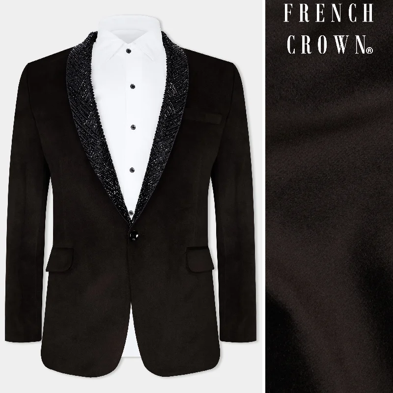 Shop seasonal clothing deals – Big savings on fashion essentials. Coffee Bean Brown Tuxedo Designer Blazer Shop seasonal clothing deals – Big savings on fashion essentials. Coffee Bean Brown Tuxedo Designer Blazer