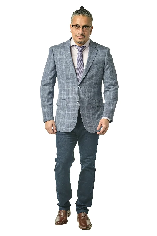 Save on stylish, high-quality clothing for every occasion – Modern Fit Blue Lavender Tex Sport Jacket B-SJ-Reda-21P4 Save on stylish, high-quality clothing for every occasion – Modern Fit Blue Lavender Tex Sport Jacket B-SJ-Reda-21P4