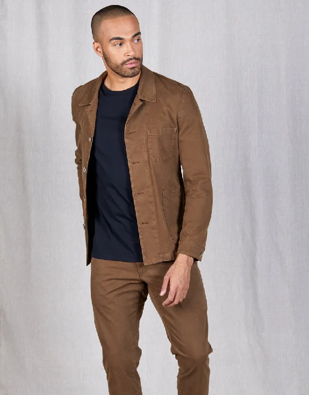  – Shop stylish items today!  Cunningham Brown Overshirt Jacket