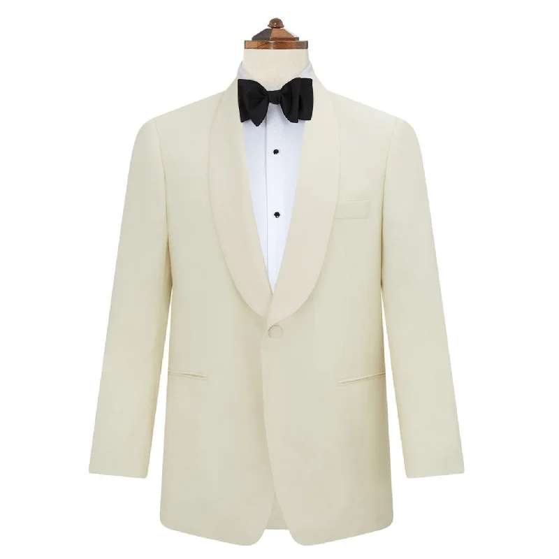 Don’t wait – shop the biggest sale of the season on men’s clothing! Devere Cream Dinner Jacket Don’t wait – shop the biggest sale of the season on men’s clothing! Devere Cream Dinner Jacket
