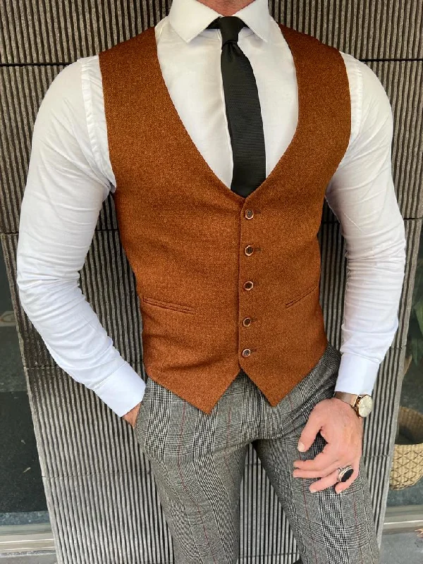 Shop trendy clothing at amazing prices – exclusive deals! Empire Rust Slim Fit Wool Vest Shop trendy clothing at amazing prices – exclusive deals! Empire Rust Slim Fit Wool Vest