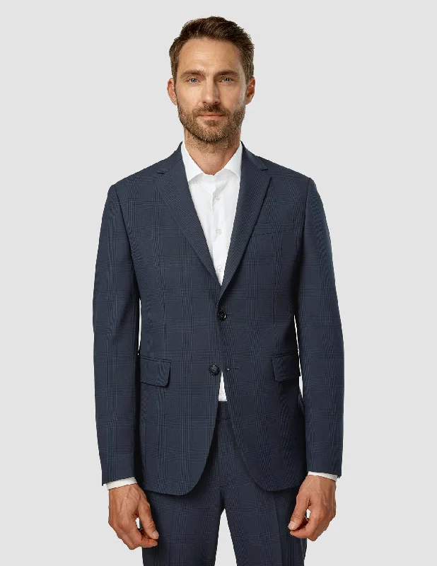 Exclusive discounts on men's fashion – shop today! Essential Blazer Regular Dark Blue Check Exclusive discounts on men's fashion – shop today! Essential Blazer Regular Dark Blue Check