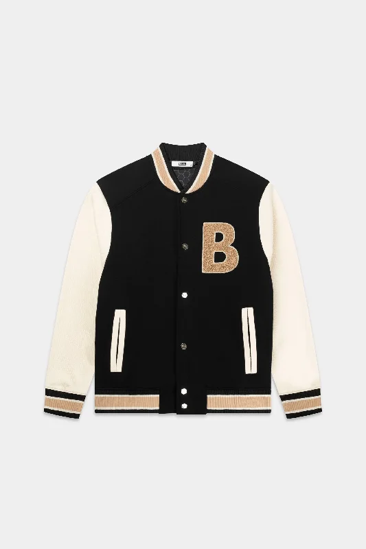 Hurry, the best deals on men’s fashion won’t last long! Game Day Regular Fit Varsity Jacket Jet Black Hurry, the best deals on men’s fashion won’t last long! Game Day Regular Fit Varsity Jacket Jet Black