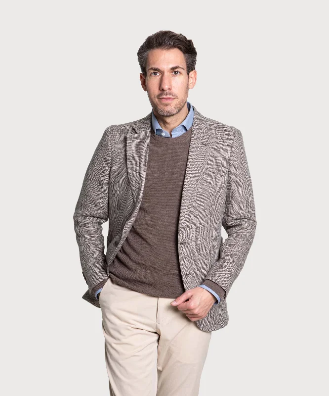 Save more with our buy-more, save-more deals on men’s fashion. Glen Check Linen Jacket Save more with our buy-more, save-more deals on men’s fashion. Glen Check Linen Jacket