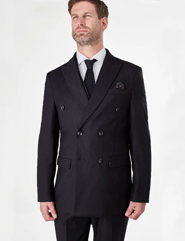 Shop affordable clothing for men – Up to 60% off! GRAHAM BLACK DOUBLE BREASTED JACKET & WAISTCOAT Shop affordable clothing for men – Up to 60% off! GRAHAM BLACK DOUBLE BREASTED JACKET & WAISTCOAT