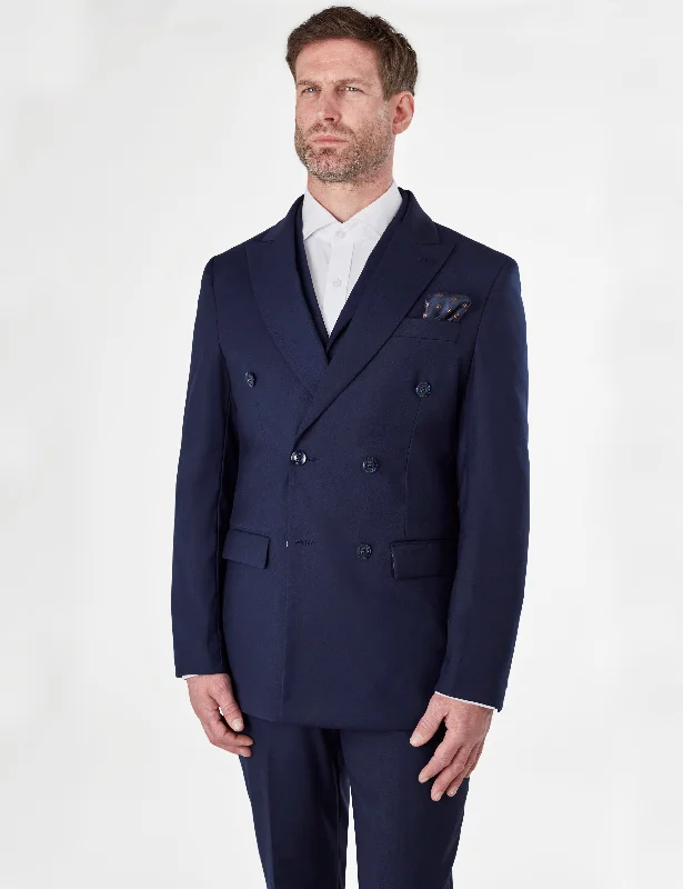 – Shop trendy clothing now.  GRAHAM NAVY DOUBLE BREASTED JACKET & WAISTCOAT