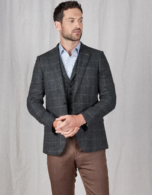 Shop the best in men’s fashion for less – limited-time sale! Hawker Green & Brown Check Blazer Shop the best in men’s fashion for less – limited-time sale! Hawker Green & Brown Check Blazer
