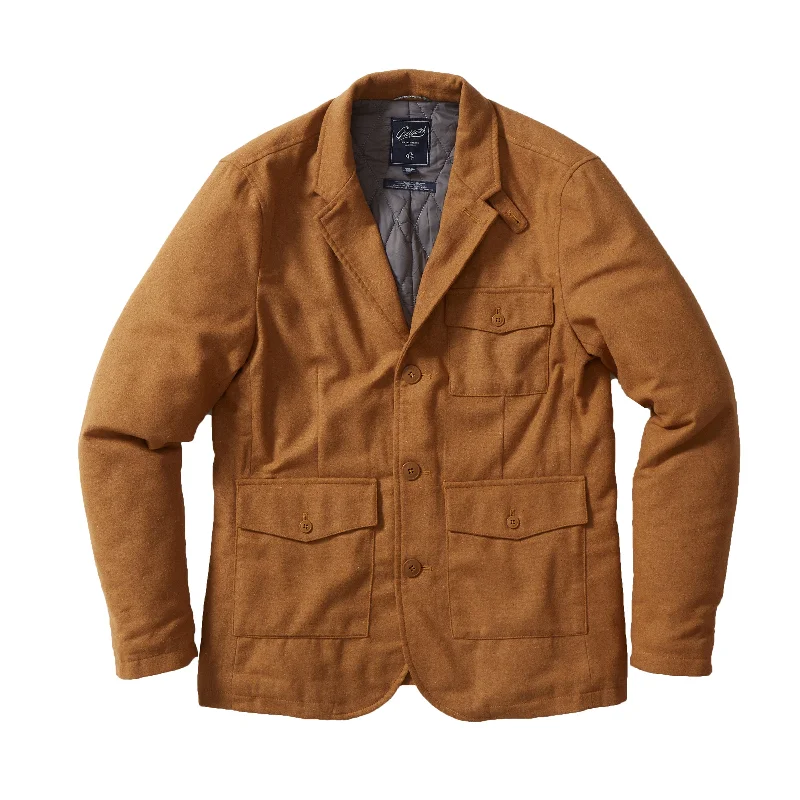Save big on men’s casual wear – today only!  Holden Wool Hunting Blazer - Biscuit