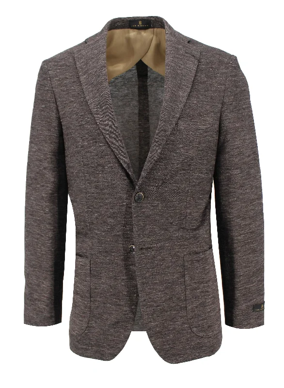 Flash deals on men’s  clothing – Grab yours today!  Chocolate Woven Knit Sport Coat